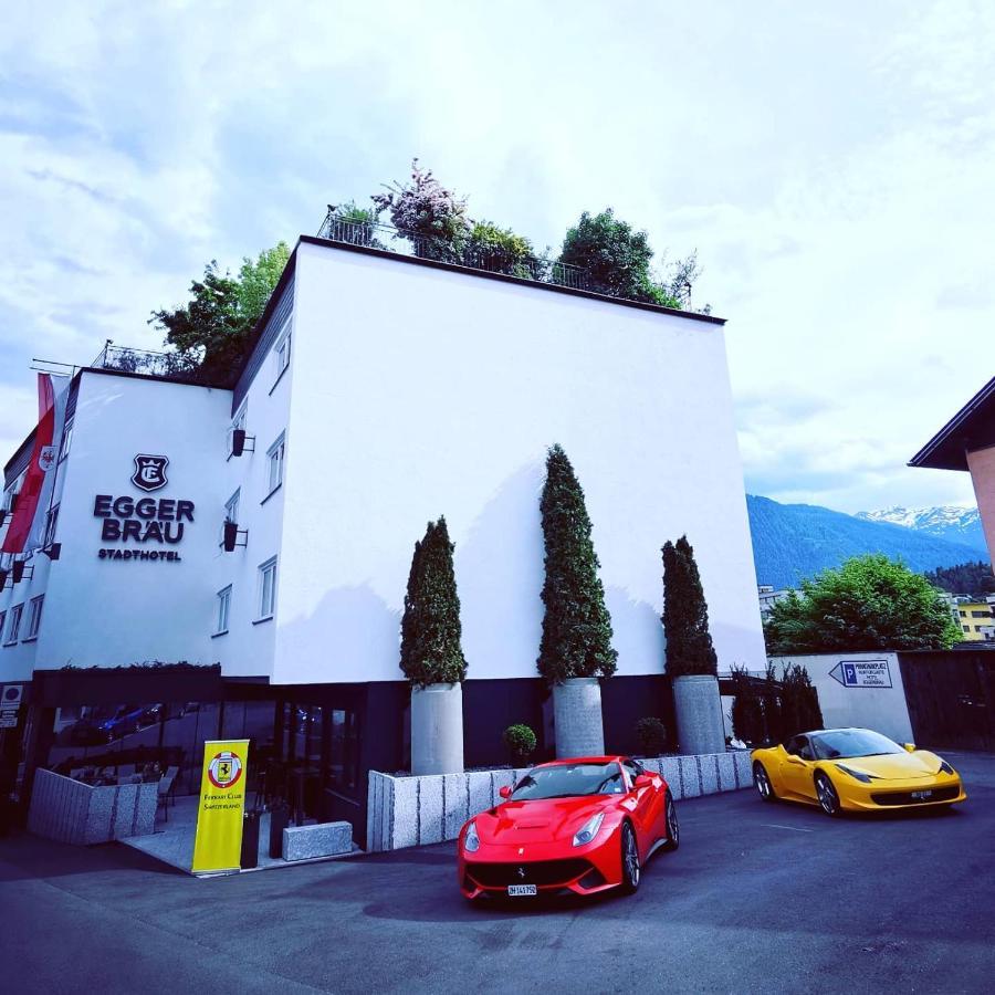 Stadthotel Eggerbraeu Imst Exterior foto